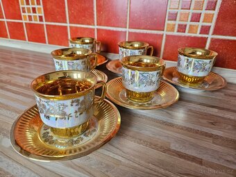 zlaté hrníčky s perletí - 2