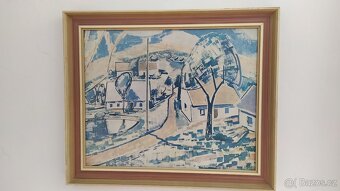 Jaroslav Grus Červené střechy - 2