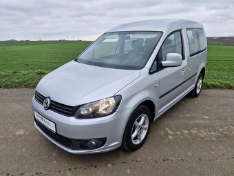 VW Caddy TDI, digi klima, 1. majitel, CZ, PDC, HF - 2