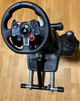 Logitech G29 + řadicí páka + stojan - 2