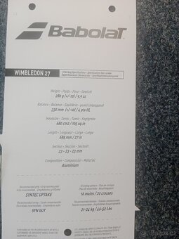 Tenisová raketa - 2