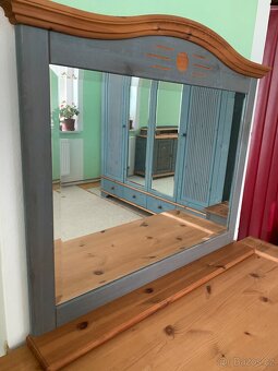 Exkluzivní celomasivní ložnice NORDKIEFER, velký komplet - 2