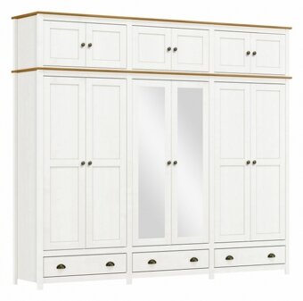 Dřevěná skříň 12dveřová TOPAZIO - 2