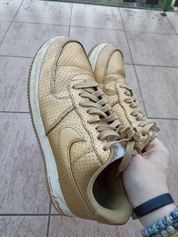 Nike Air Force 1 boty tenisky gold - 2