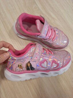 Boty Barbie,vel.31, svítící - 2