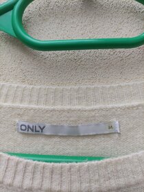 Krémový dámský svetr - 2