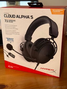 herní sluchátka HyperX Cloud Alpha S.  0015 - 2