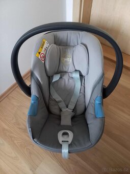 Vajíčko (autosedačka) cybex Aton M- Grey - 2