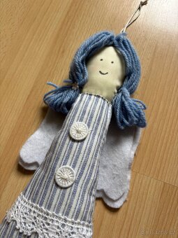 Anděl, látková panenka - 2