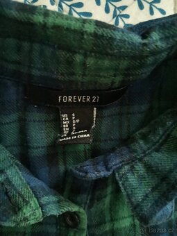 Košile flanel vel. S zn. Forever 21 - 2