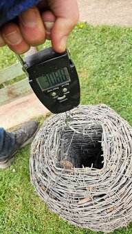 Ostnatý drát 2,5mm, 30kg - 2