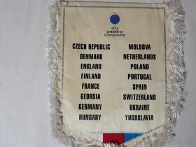 Fotbalová vlaječka - Evropský šampionát 2002 - 2