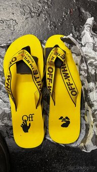 Off white sandále - 2