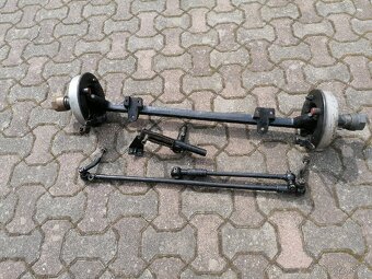 Přední brzděná náprava na Aero 662 1000 - 2
