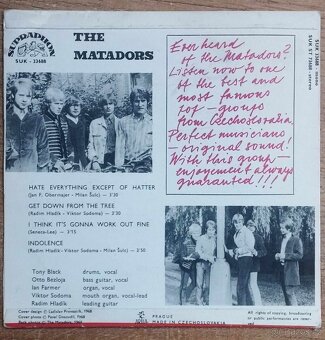 The Matadors – The Matadors  (EP) - 2