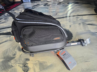 Set IBERA nosič IB-RA 6 + brašna IB-BA 12 - clip on systém - 2