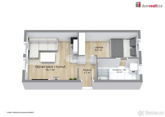 Prodej bytu 2+kk Karlovy Vary, ul. Sokolovská - 2