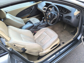 E64 Pre-lci Béžová kůže sedadla s výhřevem - 2