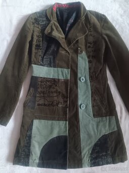 Desigual khaki kabátek vel.38 - 2