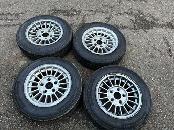 Alu kola BMW INTRA 5X120 ET21 6XJ14 + pneu Semperit - 2