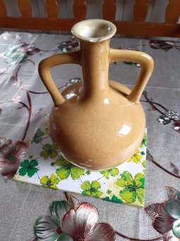 Retro karafa, hrnec sadelnak ,pěkné na chalupu - 2