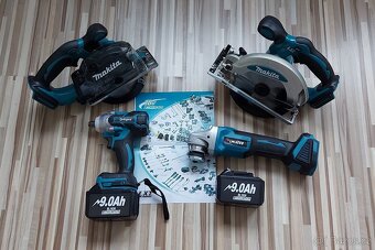 Akumulátory pro nářadí Makita 18V/ 9.0mAh,nové TOP. - 2