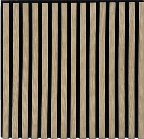 SlatWall panel - Dreveny obklad světlý dub 600x600 AKCE - 2