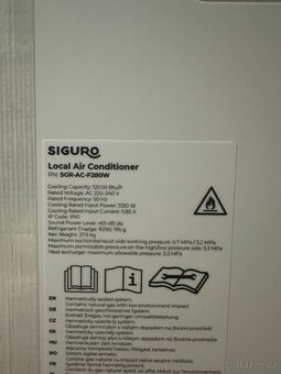 Mobilní klimatizace Siguro AC-F280 Mistral 12 - 2