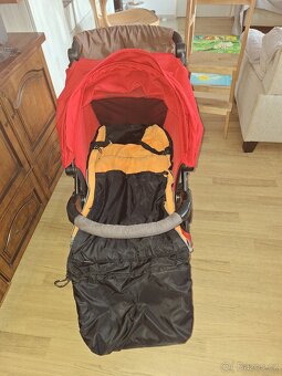 Prodám kočárek Britax B-motion 4 plus i se zimním fusakem - 2