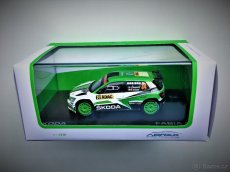 Model ŠKODA Fabia III R5 Rally Deutschland 2017 Abrex 1/43 - 2