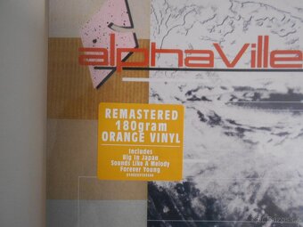 ALPHAVILLE - FOREVER YOUNG - LP - ORANGE VINYL - RARE - 2019 - 2