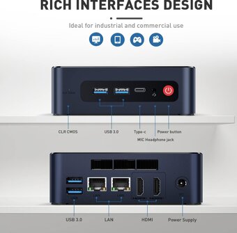 Mini PC Beelink U59 s Intel N5105 T 2,9GHz 8GB 500GB - 2