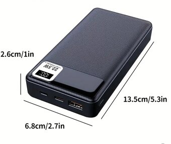 Powerbanka, rychlonabíječka HINNE® 10.000mAh - NOVÁ - 2