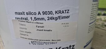 Tenkovrstvá fasádní omítka zelená - 2