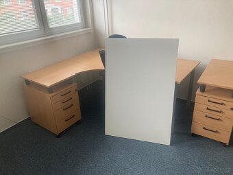 AlzaErgo TTE-12 120×80 cm bílý laminát - 2