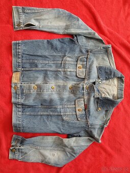 Retro bunda džínová - 2