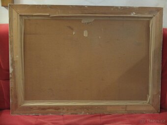 Obrazy-olejomalba,tisk zlacený rám atd. - 2