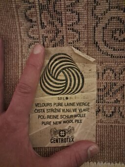 Vlněný "perský" koberec 4 × 5 m - 2