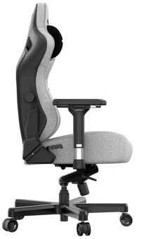 Herní židle Anda Seat Kaiser Series 3 Premium XL Grey Fabric - 2