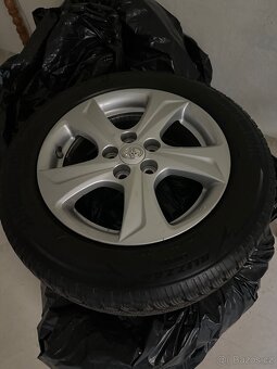 Zimní alu kola 185/65 R15 – originál Toyota Yaris - 2