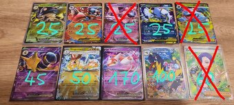 Pokémon karty hity + EX - 2