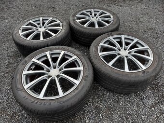 18" Alu Brock Germany, rozteč 5x112 mm, ET25 pneu 255/45/19 - 2