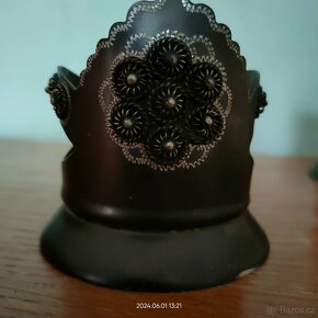 Kovové držáky na pohárky - podšálky - 2