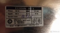 Prodám sálavé topné panely - ECOSUN 100 K - 2