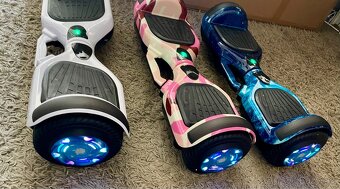 Nový elektrický hoverboard Led Bluethooth. - 2