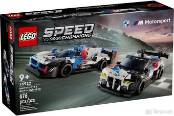 LEGO Speed Champions 76922 Závodní auta BMW M4 GT3 a BMW M H - 2