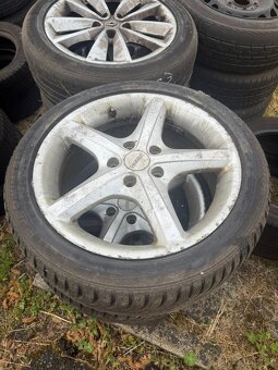 ZIMNÍ SADA ALU KOL 5x114,3 mm + FALKEN 215/45R17 91V - 2