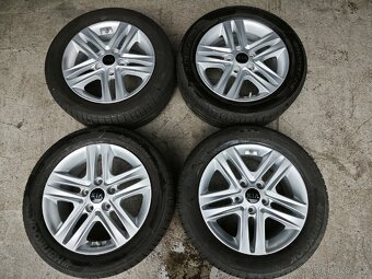 Alu Kia 5/114.3 R16 + 205/55 R16 letní Hankook - 2