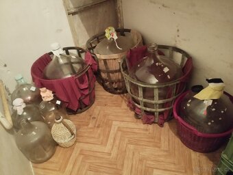 Demižon skleněný - 2