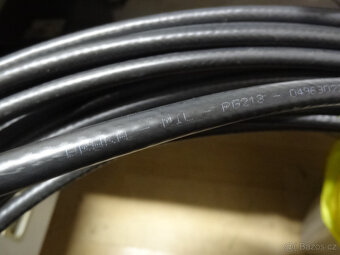 33m Koaxialni kabel RG-213 RG213 RG 213 10.2mm 50 Ohm měd - 2